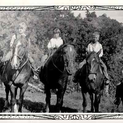 Children on Horses