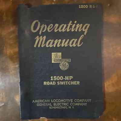 Manual-Alco 1500-HP Road Switcher