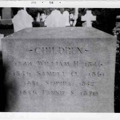 Weaver Headstone