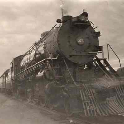 CB&Q Passenger Train