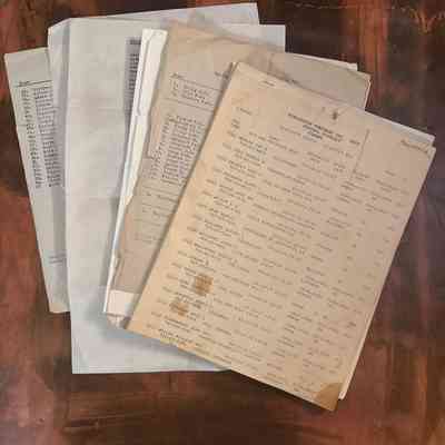 Clerk Seniority Lists