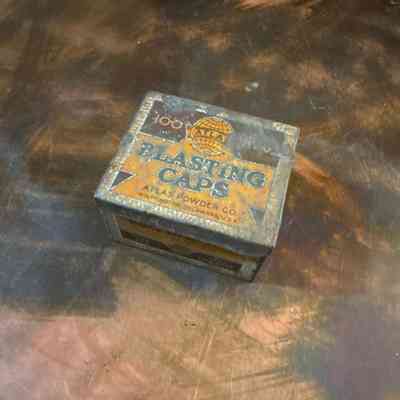 Atlas Blasting Caps Tin