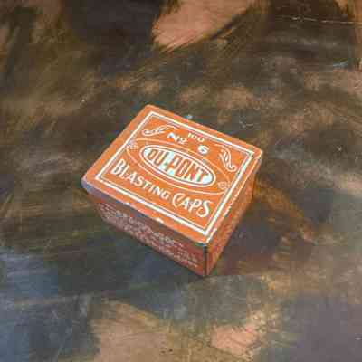 DuPont Blasting Caps Tin