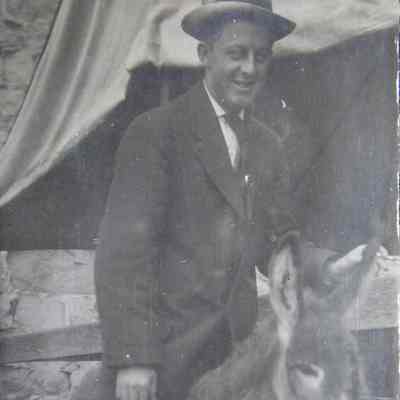 Man on Donkey