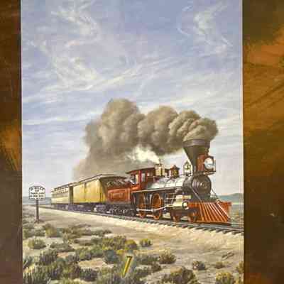 Golden Spike Post Card