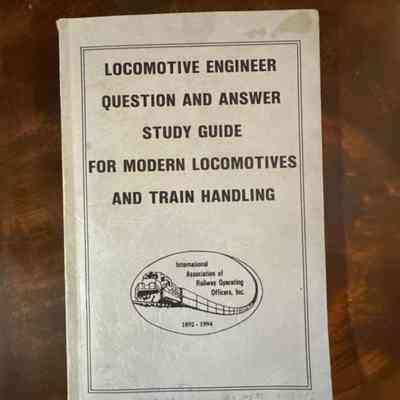 Locomotive Engineer Study Guide