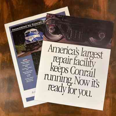 Conrail PR Items