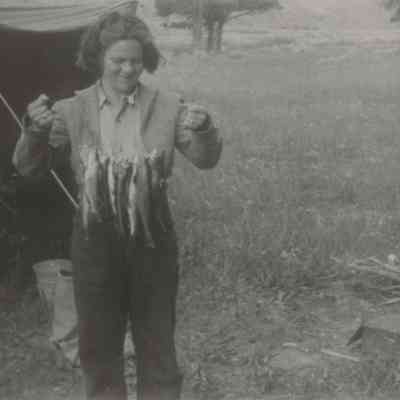 Woman with Fish