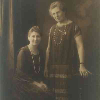 Abby Nichols and Mary Brooks