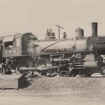 NN #40 with Passenger Train