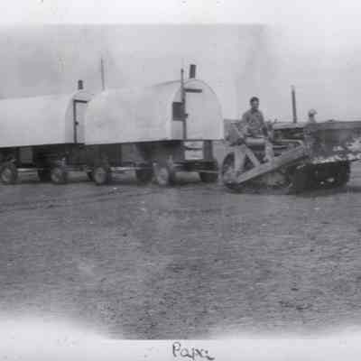 D4 Caterpillar with Sheepwagons