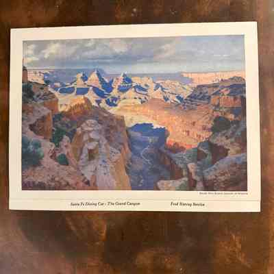 AT&SF Harvey Menu-Grand Canyon