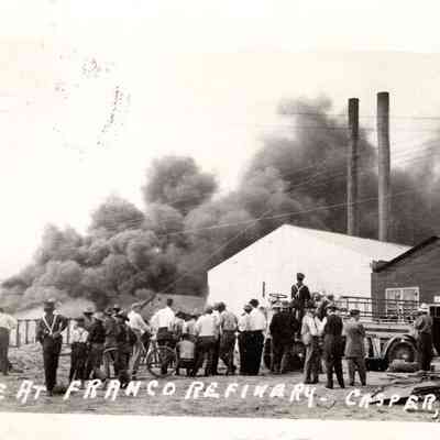 Franco Refinery Fire