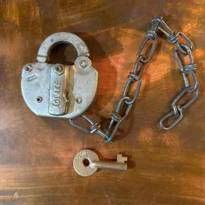 C&NW Switch Lock and Key