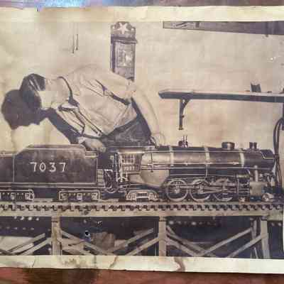 Poster-Live Steam Locomotive