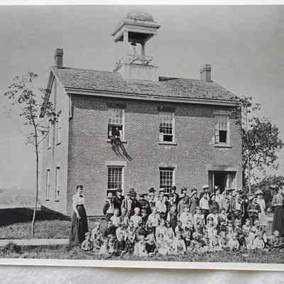 Youngstown first brick school