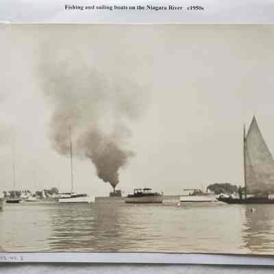 Boats on the Niagara river