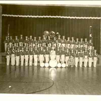 LJIS Band in auditorium