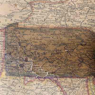 Close-up of Pennsylvania