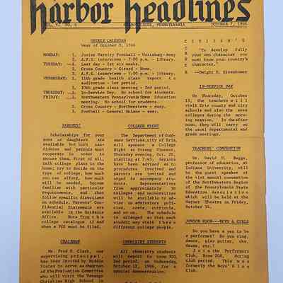 Harbor Headlines, 1966 - 1968