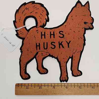 H.H.S. Husky Fabric Patch