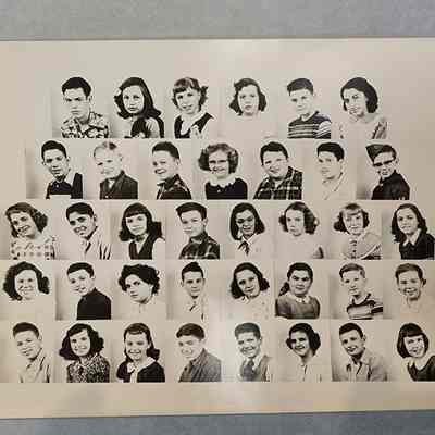 Elementary School Class Photograph, 1946