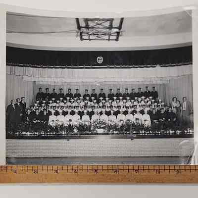Class of 1955 Graduation Photograph, Harbor Creek High School