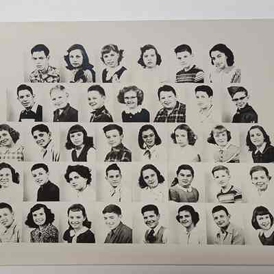 Elementary Class Photograph, Harbor Creek School District, 1946
