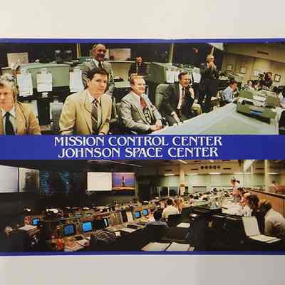 Mission Control Center Johnson Space Center