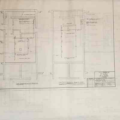 Behrend College, Penn State University, Apartment Housing Fire Protection System Drawings, 1986-87
