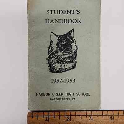 Student's Handbook, 1952-1953, Harbor Creek High School