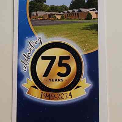 Faith Lutheran Church 75th Anniversary Bookmark