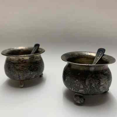 Betty Gold Salt Cellars