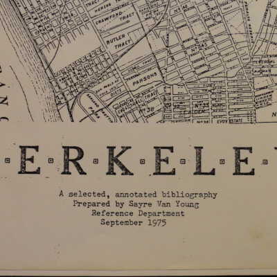 Berkeley: A selected, annotated bibliography