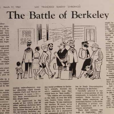 The battle of Berkeley, 1963