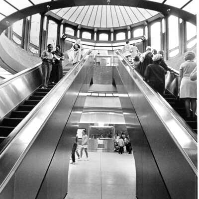 BART station, downtown Berkeley