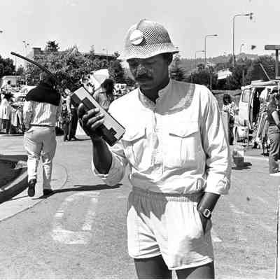 Juge Tyler at the Ashby BART Flea Market
