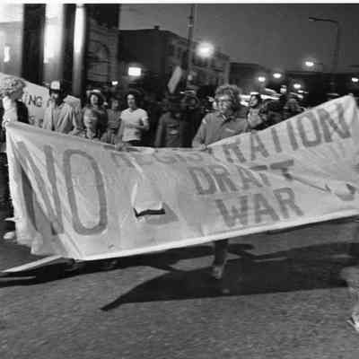 Anti-draft march
