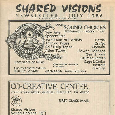 Shared Visions Newsletter