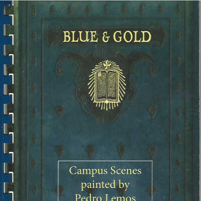 Campus scenes painted by Pedro Lemos