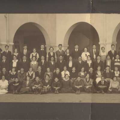 Willard School graduating class, Jan.1922