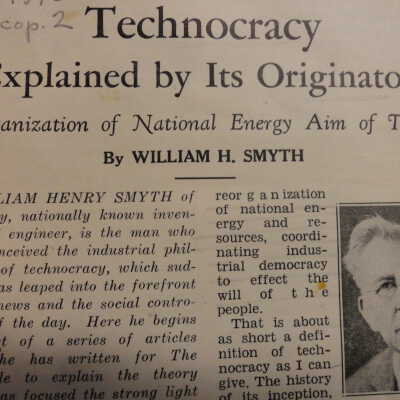 Technocracy explained by its originator,