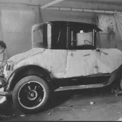 Berkeley High School - Auto painting