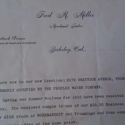 Advertising Letter
