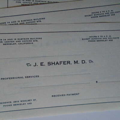 Preprinted Receipts