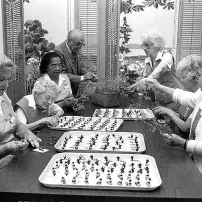 Volunteers at Alta Bates Hospital