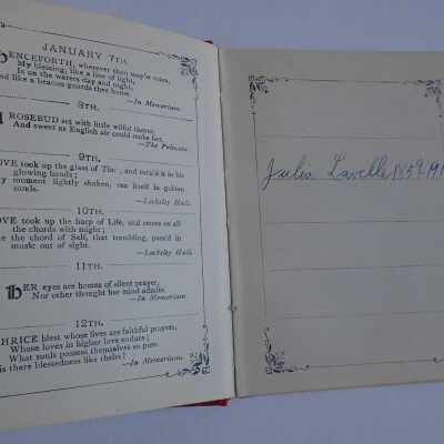 page for January 7th-12th