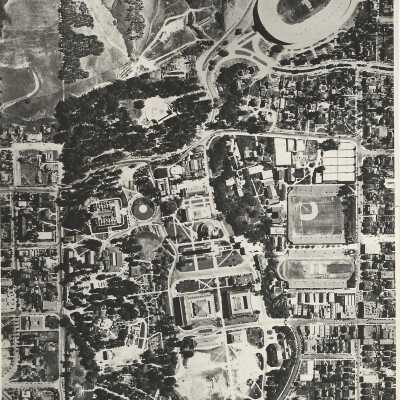 University of California campus, aerial view 1924