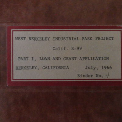 West Berkeley Urban Renewal Project