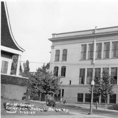 Emerson School, 1933.